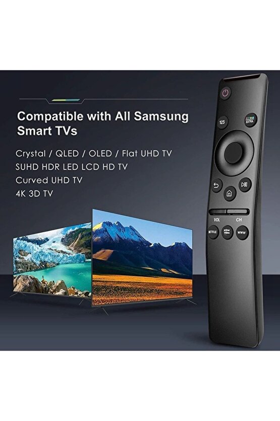 Samsung 55au7200 Smart 4k Uyumlu Led Tv Kumandası