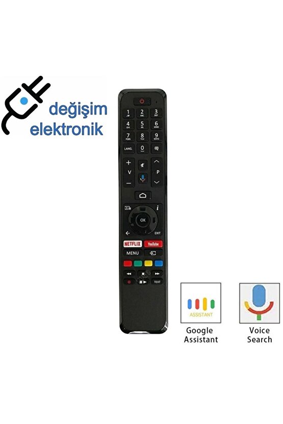 Vestel 55ua9600 4k Android Tv Kumandası Ses Komutlu