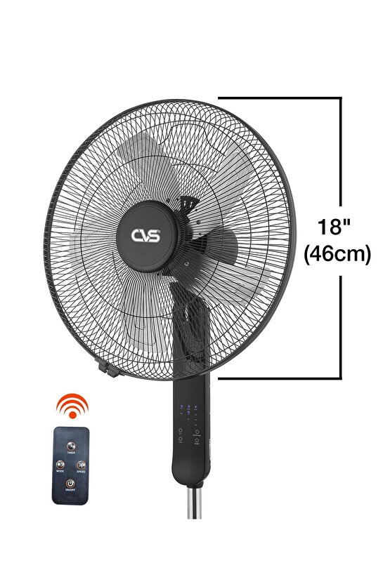 Dn 91032 Uzaktan Kumandalı 18 110 Watt Ayaklı Vantilatör Glrshop
