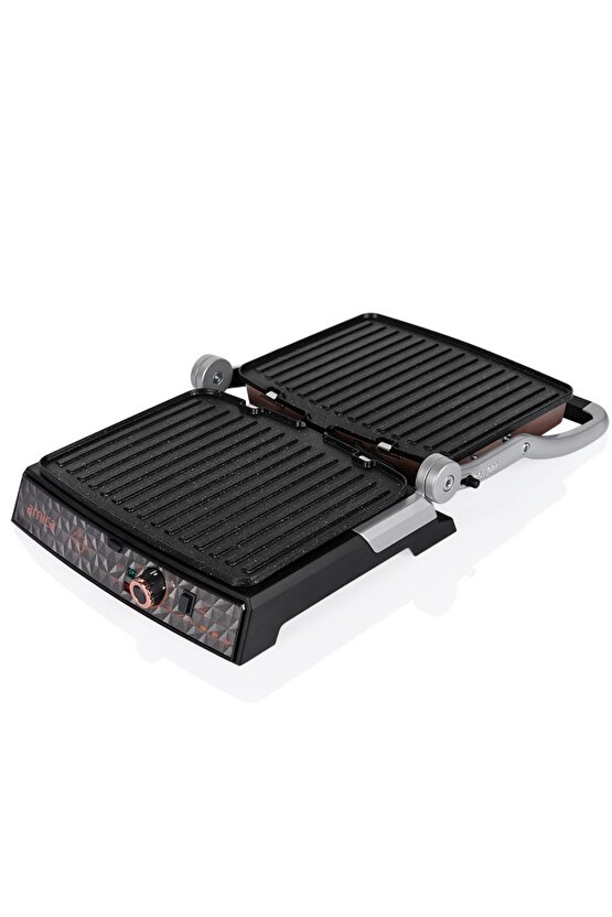 Diamond GH26250 Granit Izgaralı Tost Makinesi Rose
