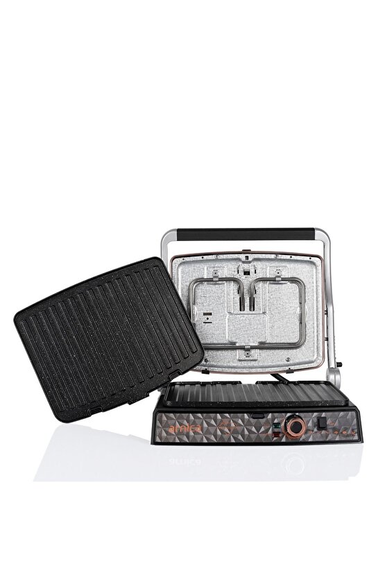 Diamond GH26250 Granit Izgaralı Tost Makinesi Rose