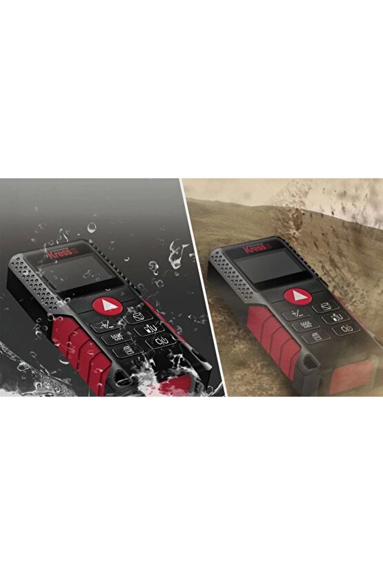 dliaShp Lazer Metre Çok Fonksiyonlu 40m Profesyonel KI200 Yeni veydhop 542167