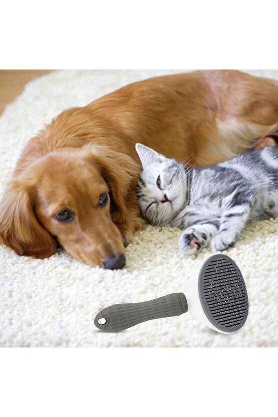 Kedi Köpek Tüy Toplayıcı Pet Tarak 20 Cm