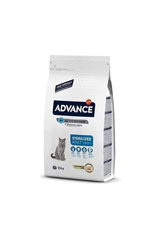 Sterilised Hindili Yetişkin Kısırlaştırılmış Kedi Maması 1.5 Kg