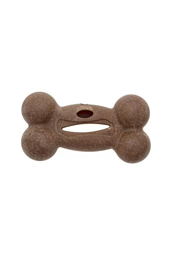 Ecomfy Toy Woody Kemik Şeklinde Köpek Oyuncağı Kahverengi 16.5 Cm