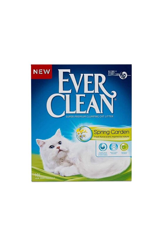Spring Garden Çiçek Kokulu Topaklanan Kedi Kumu 10 Lt