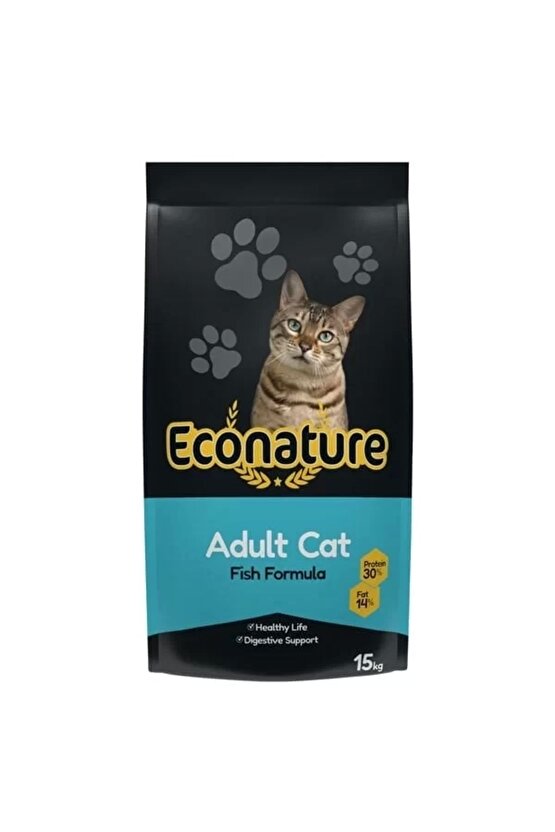 Balıklı Yetişkin Kedi Maması 15 Kg