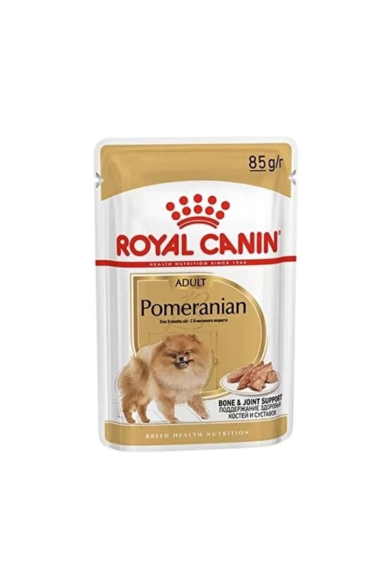 Pomeranian Adult Pouch Konserve Köpek Maması 85 gr