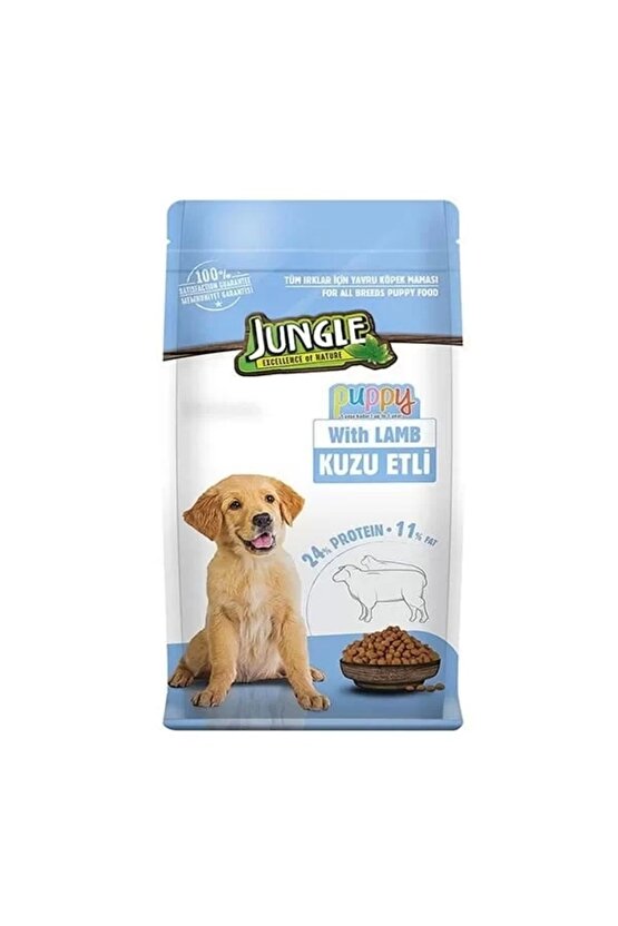 Kuzu Etli Yavru Köpek Maması 15 Kg