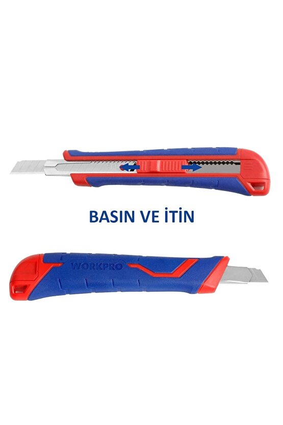 OZN WP212008 9 mm Ağır Hizmet Paslanmaz Çelik Kasa Maket Bıçağı OZNstre 1094633