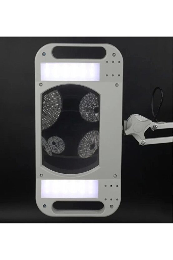 10x Led Akrobat Büyüteç 2x15w 170x113 Mm 10 Diopter Mercek Lt86g