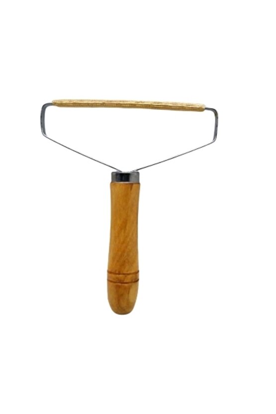 Ahşap Saplı Metal Tiftik Tüy Toplama (4597)