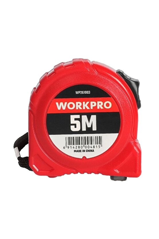 Workpro Wp261003 5mx19mm Beyaz Çelik Şerit Metre