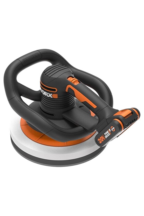 Wx856 20volt 2.0ah. Li-ion 254mm Şarjlı Orbital Polisaj Makinesi