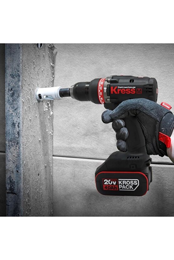Kuc31.91 20volt Kömürsüz Profesyonel Şarjlı Darbeli Matkap (AKÜ DAHİL DEĞİLDİR)