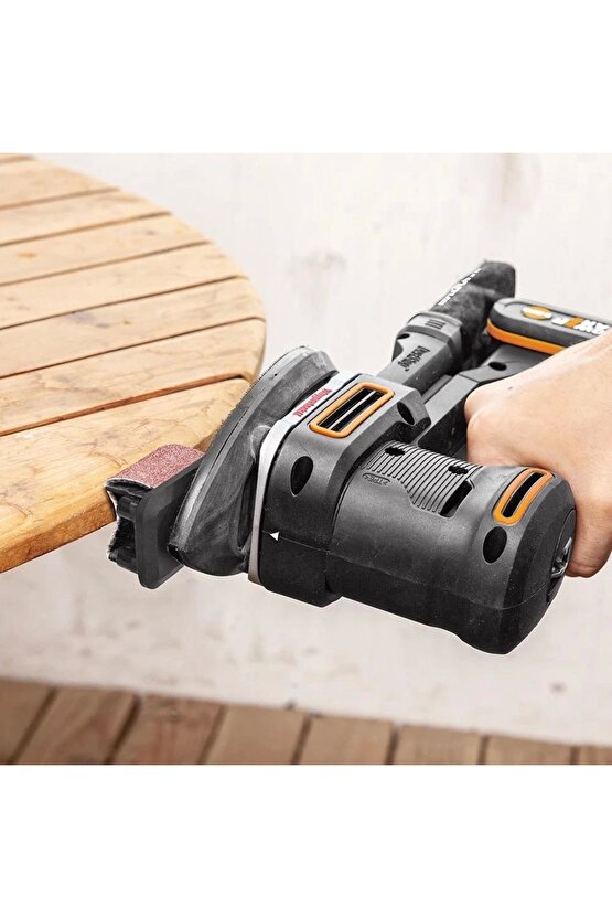 Wx820 20volt 2.0ah. Li-ion Profesyonel Devir Ayarlı Çok Amaçlı Şarjlı Zımpara
