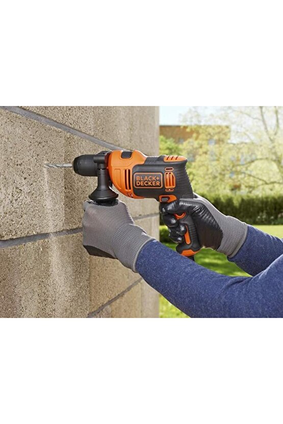 Black+Decker BEH710 710Watt 13 mm Darbeli Matkap, Çok Renkli