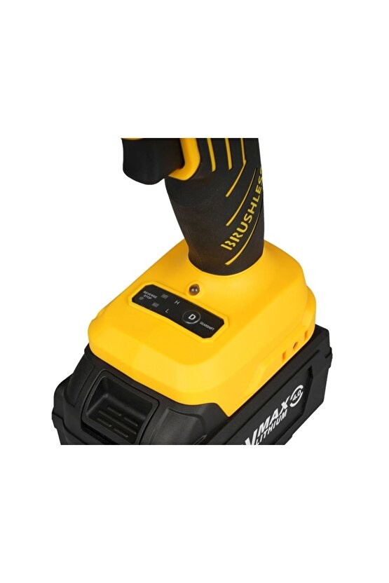 Akülü Torklu Vidalama Kömürsüz 200nm 2x4 Ah Akü Rts5020 S-lıon