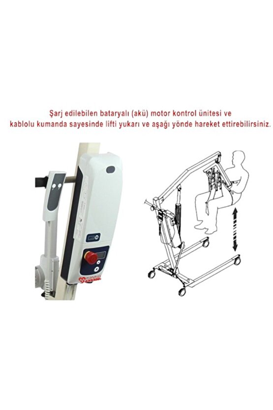 Motorlu Hasta Taşıma Transfer Lifti