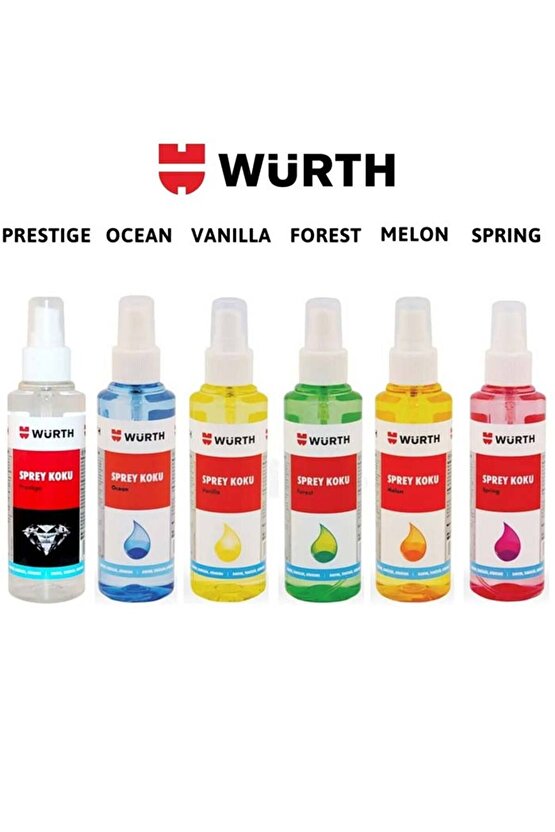Oto Kokusu Sprey Spring Kırmızı 150ml (YENİ TARİHLİ)