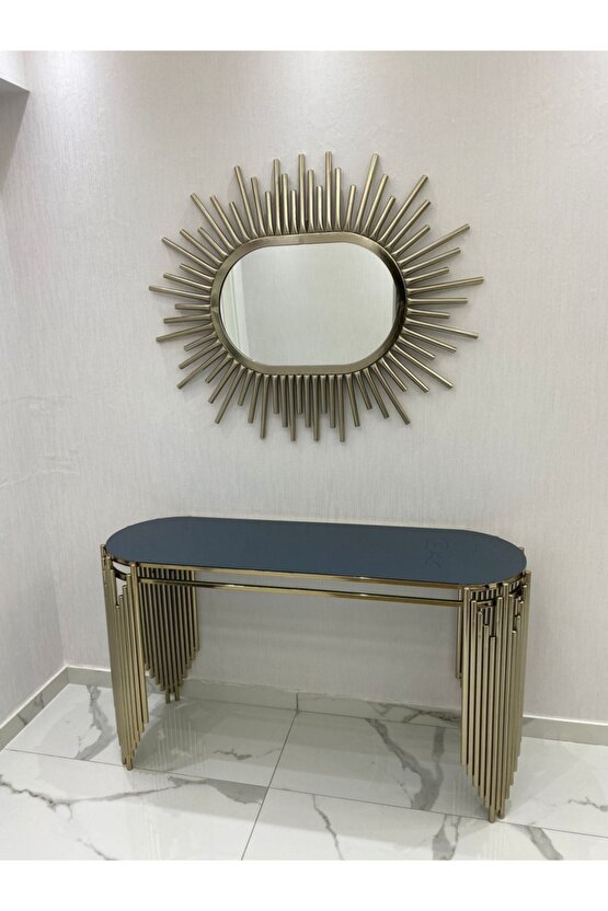 Piyano Model Lüx Gümüş Dresuar Takımı