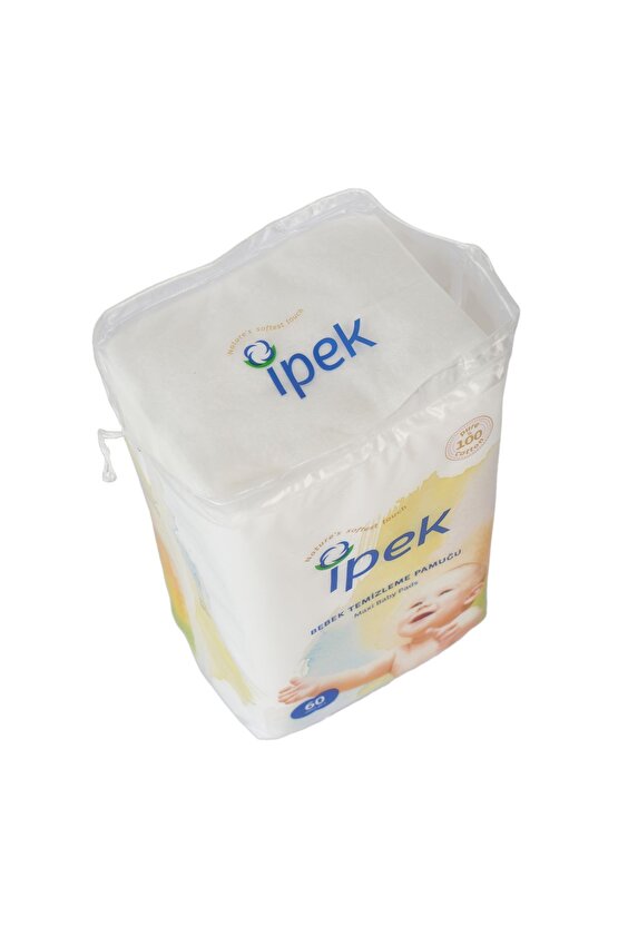 Ipek Maxi Bebek Temizleme Pamuğu 60lı 30 Paket