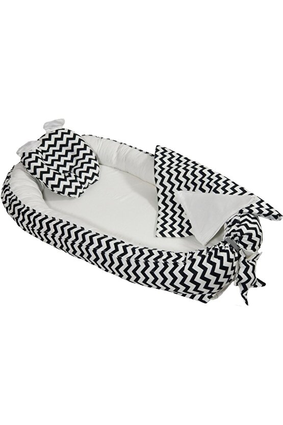 Babynest Puset Örtüsü Ortopedik Puset Minderi Ve Araba Minderi Emzirme Örtüsü 10 Lu Set