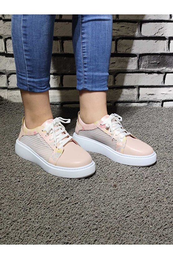 %100 HAKİKİ DERİ SPOR AYAKKABI (SNEAKERS)