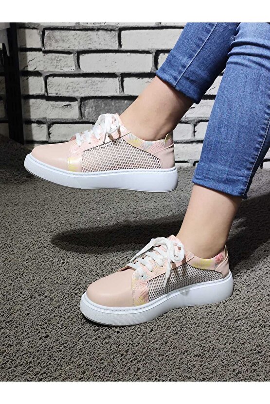 %100 HAKİKİ DERİ SPOR AYAKKABI (SNEAKERS)
