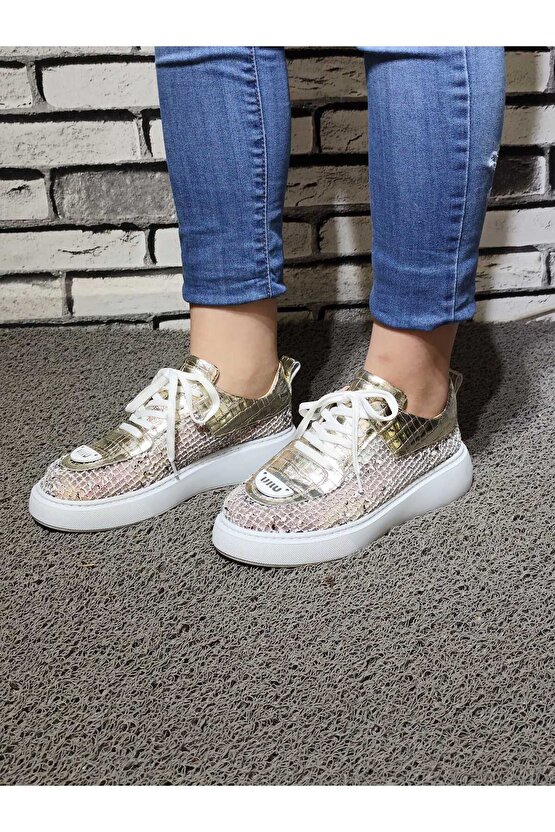 %100 HAKİKİ DERİ SPOR AYAKKABI (SNEAKERS)