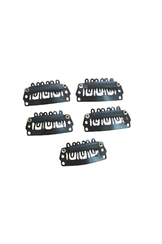 5 Adet Saçsız Bebek Tokası Klipsi (BEBEK BOY 2.8 MM)