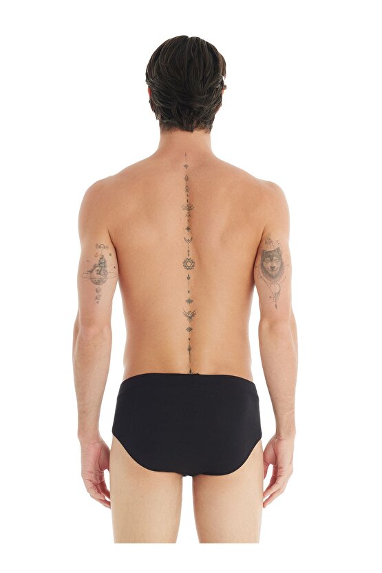 Erkek Slip Külot Silver 9311 - Siyah