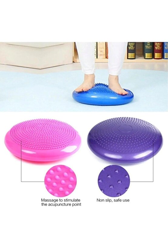 CKSpor Denge Diski Balance Trainer Denge Topu Pilates  Yoga Balance Disc CKS198