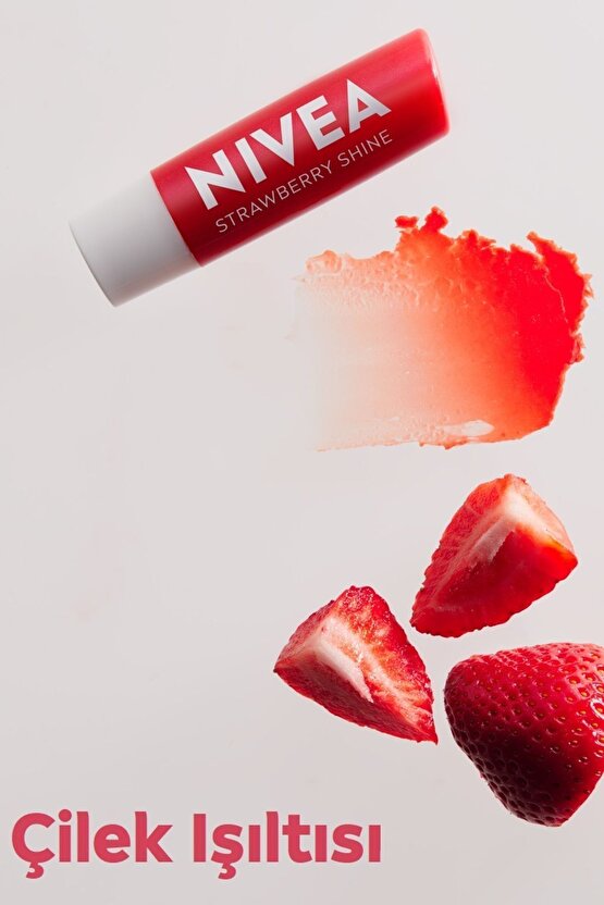 Fruity Shine Çilek Dudak Koruyucu-