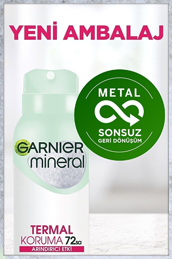 Mineral Termal Koruma Sprey Deodorant 3lü Set