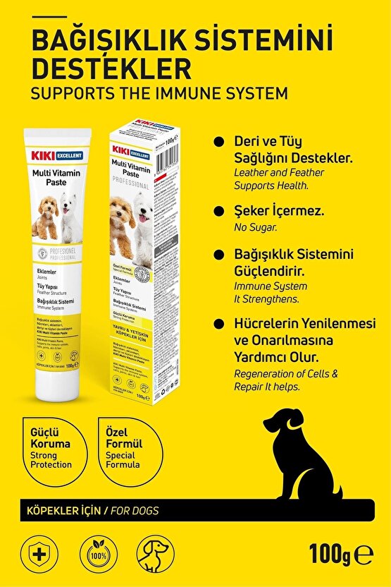 köpek multi vitamin paste macun 100 gr. kd301