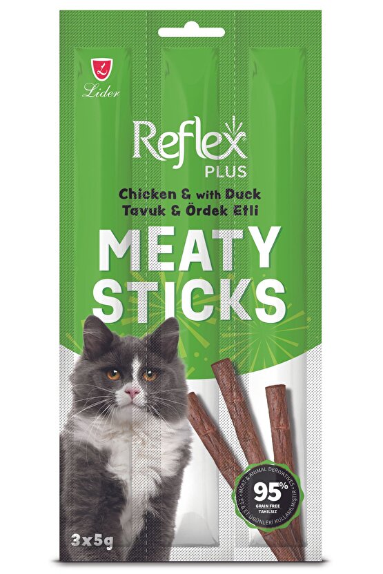 Kedi Ödül Sticks Tavuk & Ördek 3*5 gr