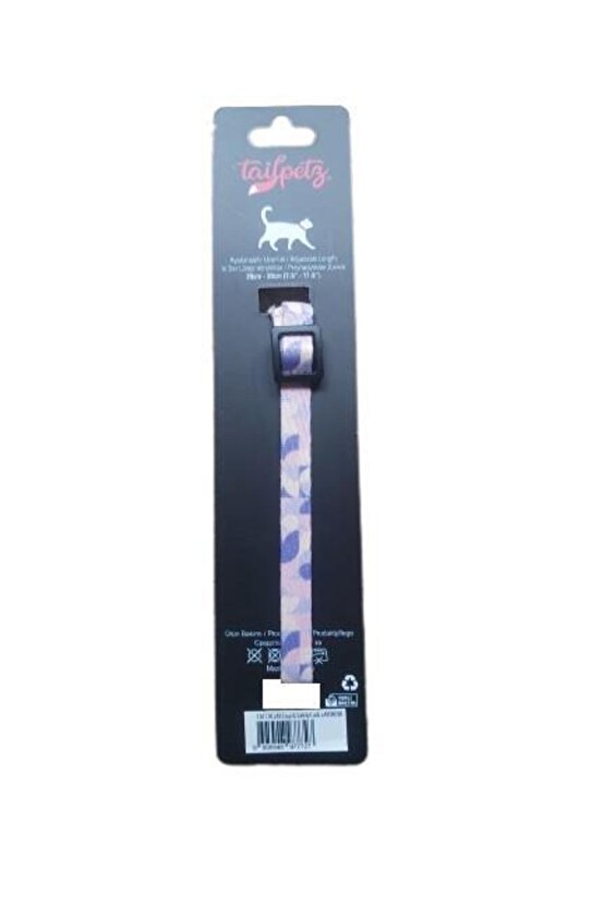 Cat Collar Easy & Safety Lock Kedi Boyun Tasması Lavender