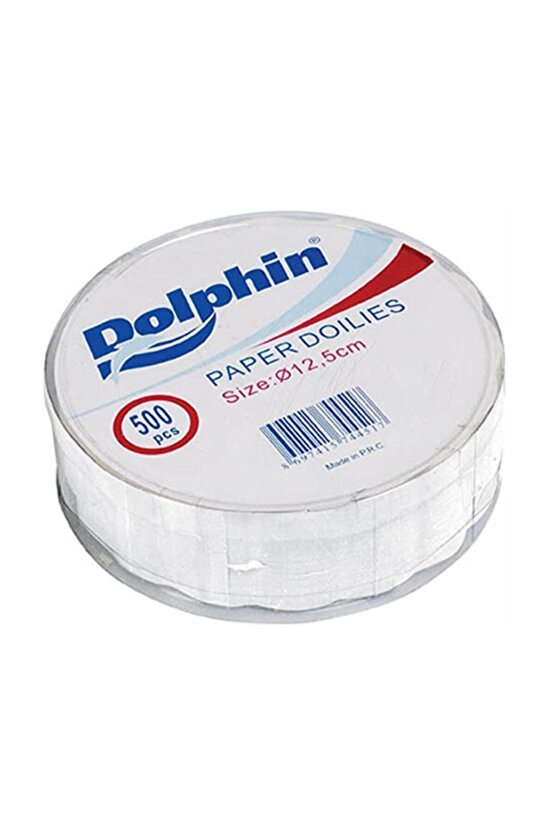 Kağıt Dantel Yuvarlak Çay Bardağı Altlığı 12,5 cm 500lü