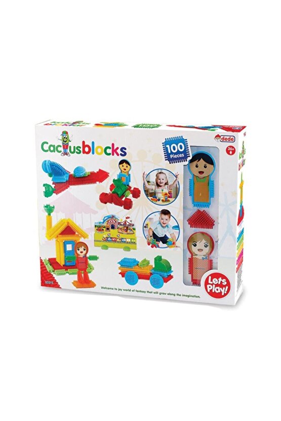 03315 Kaktüs Bloklar 100 Prç