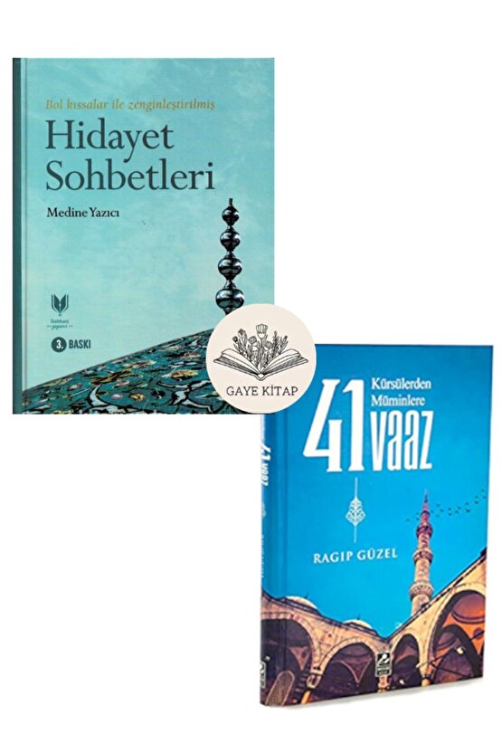 Hidayet Sohbetleri ve Kürsülerden Müminlere 41 Vaaz ( 2 Kitap Set ) Ciltli