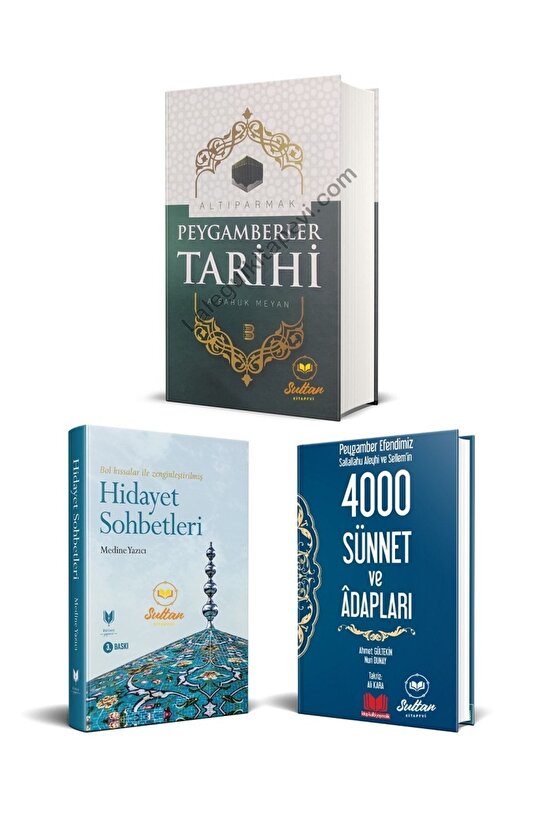 Altıparmak Peygamberler Tarih Hidayet Sohbetleri 3 Kitap Set
