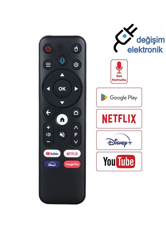 Magbox Magroid Rio Android Tv Box Kumandası Ses Komutlu