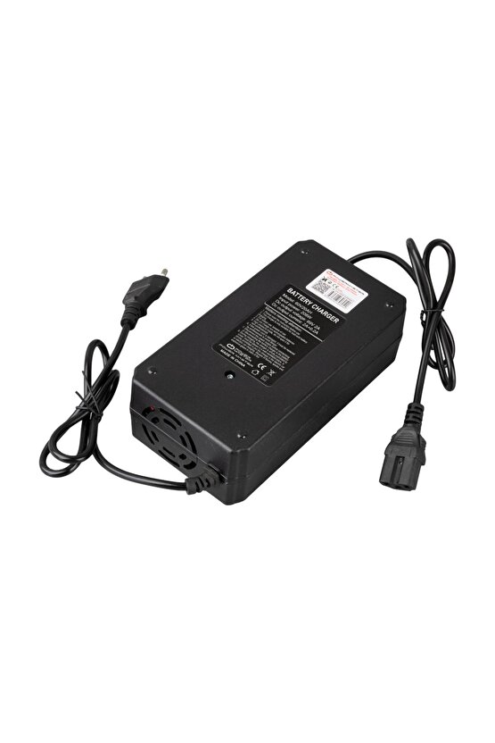 POWERMASTER PM-31801 60 VOLT - 20 AMPER C16 ERKEK UÇLU ELEKTRİKLİ BİSİKLET ŞARJ CİHAZI
