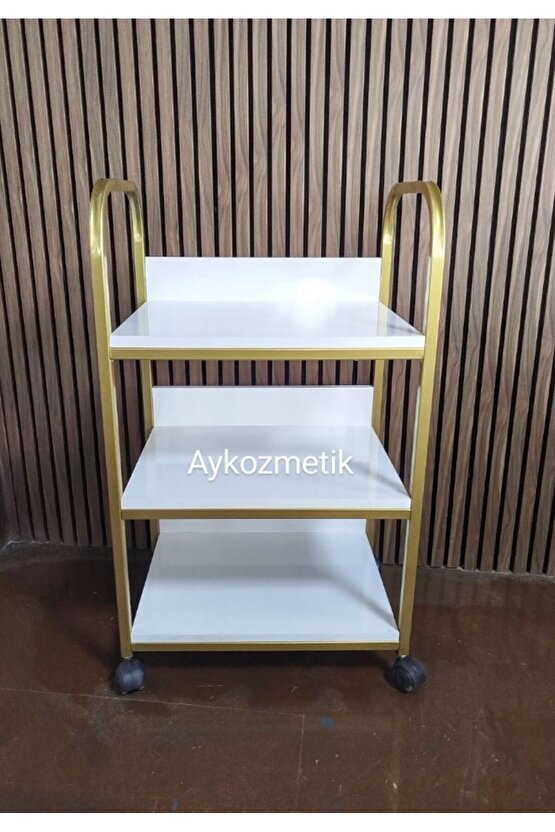 Etejer ( tekerlekli )golt,beyaz