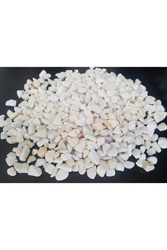 Beyaz Dolomit Taş 5 Kg 1-2 Cm Dere Çakıl Taşı Saksı Taşı Akvaryum Teraryum Taşı Bahçe Taşı 20no.3m