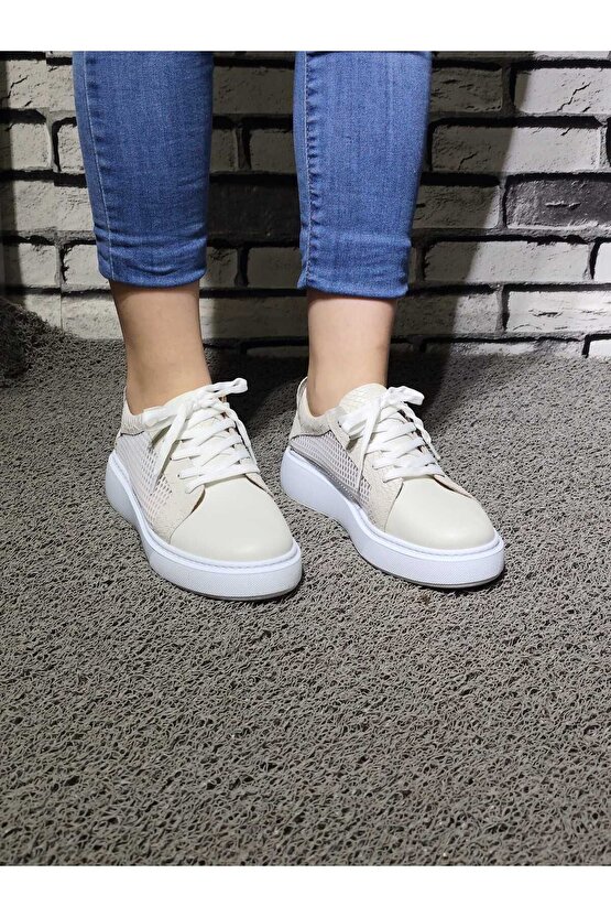 %100 HAKİKİ DERİ SPOR AYAKKABI (SNEAKERS)