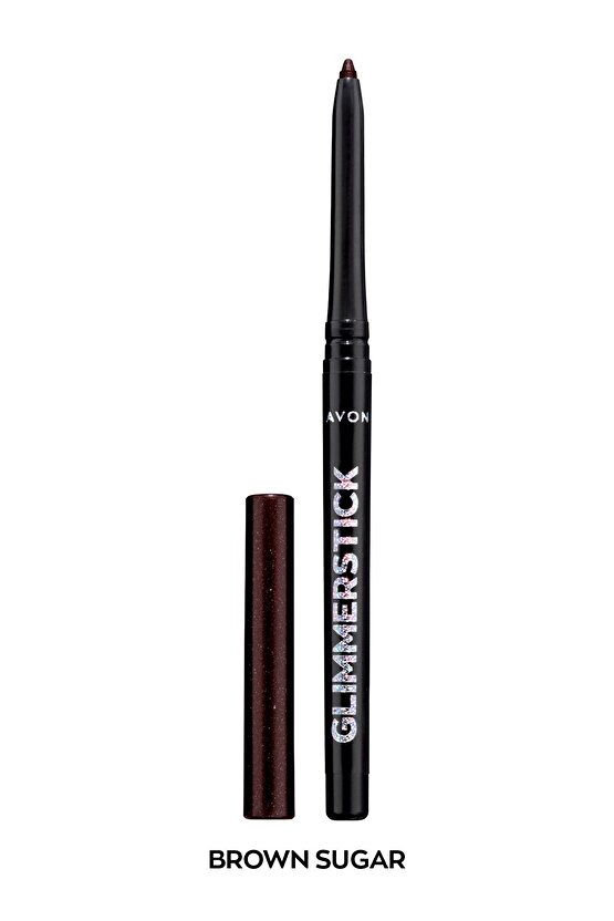 Glimmersticks Pırıltılı Asansörlü Suya Dayanıklı Göz Kalemi Brown Sugar