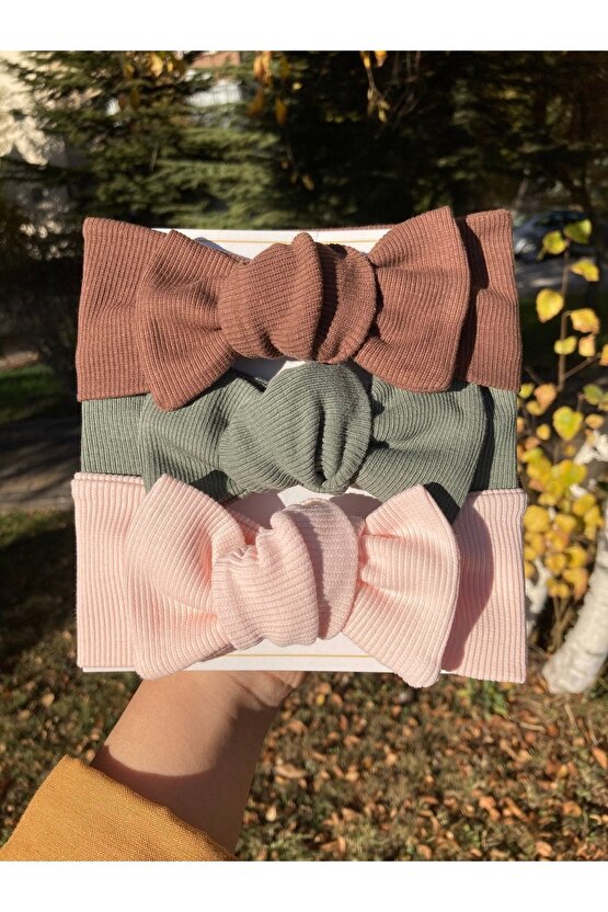 Kız Bebek 3lü Ribana Bandana