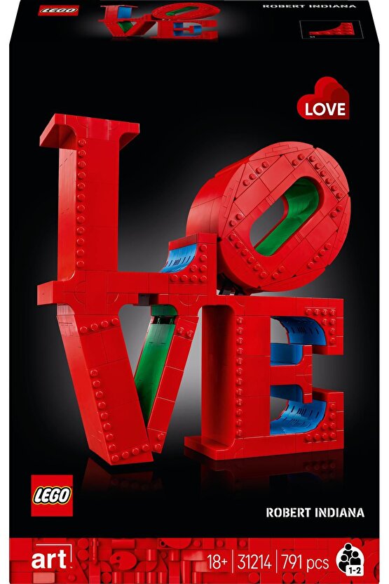 ® Art LOVE 31214 - 18+ Koleksiyonluk ve Sergilenebilir Kanvas Tablo Yapım Seti (791 Parça)